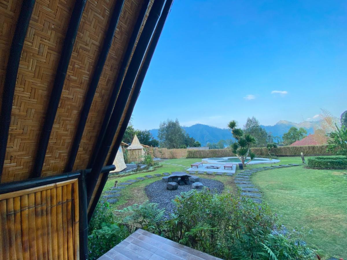 Отель Bamboo Mount Batur Кинтамани Экстерьер фото