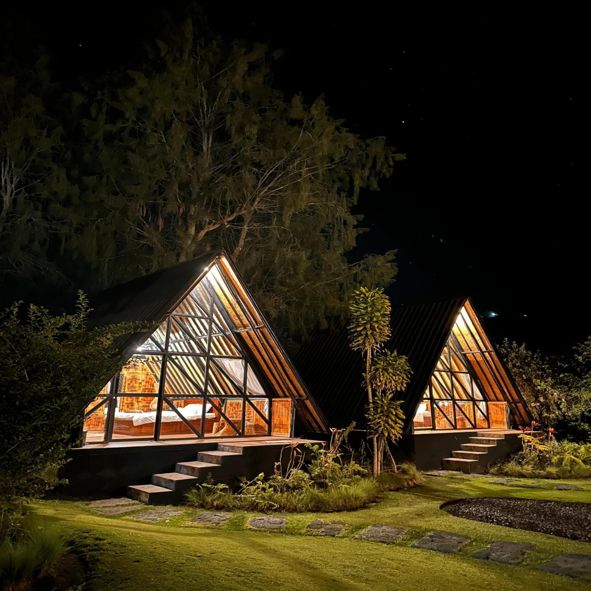 Отель Bamboo Mount Batur Кинтамани Экстерьер фото