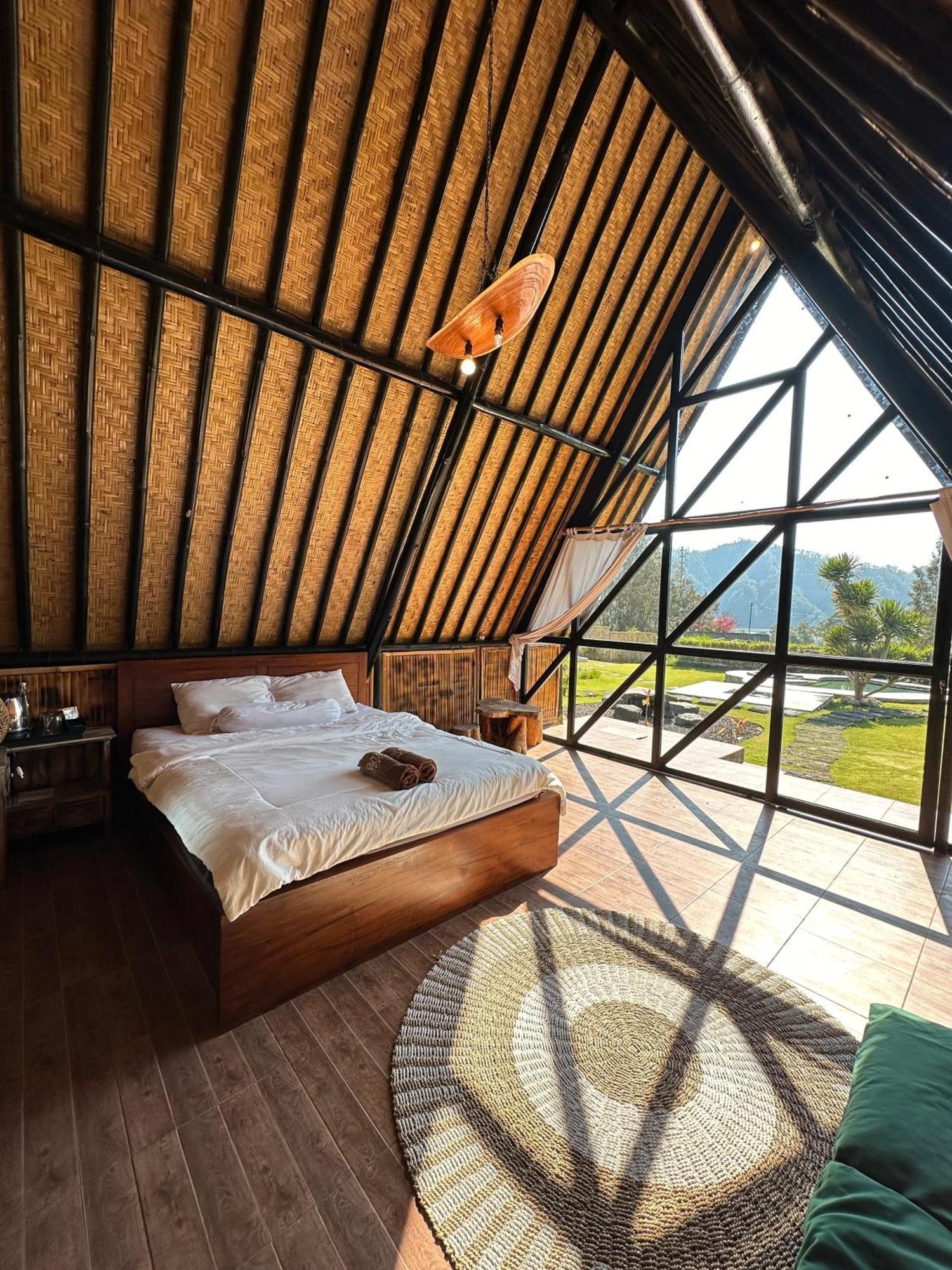 Отель Bamboo Mount Batur Кинтамани Экстерьер фото